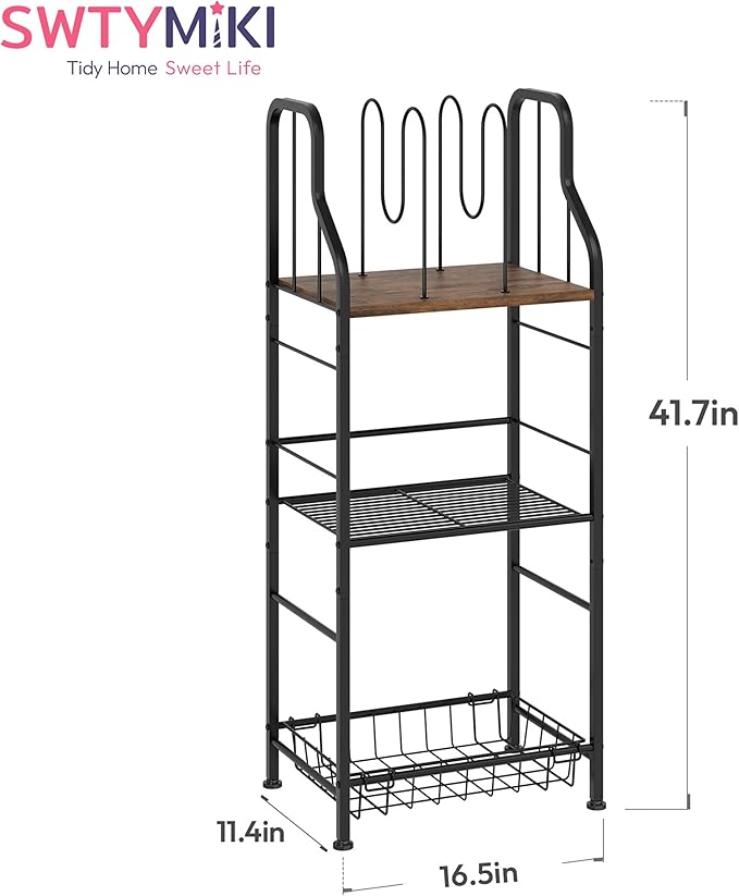 SWTYMIKI Free Standing Towel Rack - Image 5