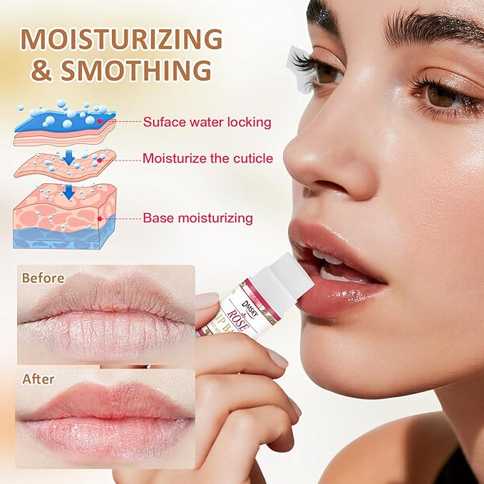 DMSKY Mini Lip Balm 20 Pack, Moisturizing - Image 4