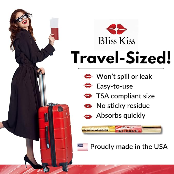 Bliss Kiss | 1 Candy Cane Fragrance | Nail Oil Cuticle Pen w/Vitamin E & - Image 7