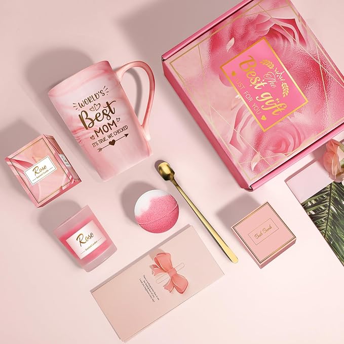 Mothers Day Gifts for Mom, Friends: Unique Birthday Gifts Baskets Set for - Image 5