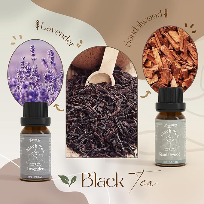 SALUBRITO Zen Fragrance Oil Set, Tea Essential Oil - Image 3