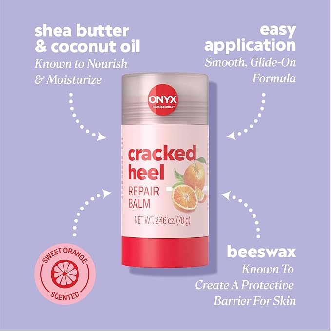 Onyx Professional Cracked Heel Repair Balm Stick, 1 Pack - Image 3