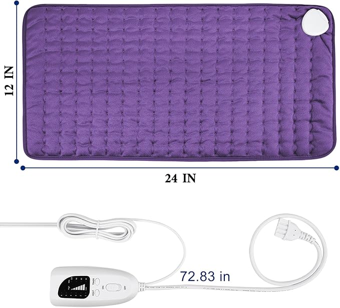 Electric Heating pad for Back Neck Shoulder Knee Arms Legs- Electric Heat Pads - Image 3