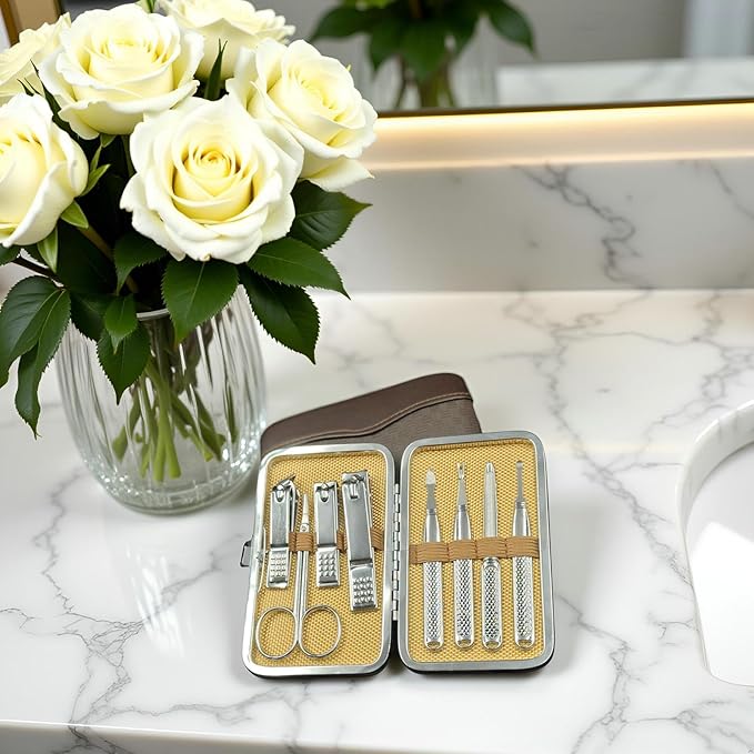 Manicure Set for Men and Women Professional Nail Clippers Kit - Image 4