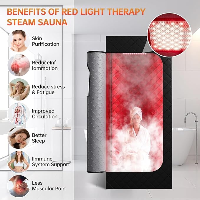 Infrared Sauna Box, Portable Sauna - Image 7