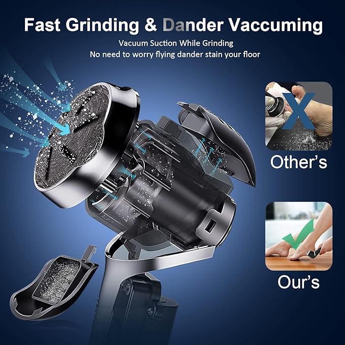 Electric Callus Remover for Feet, Portable Pedicure Kit Foot File Callus Remover - Image 2