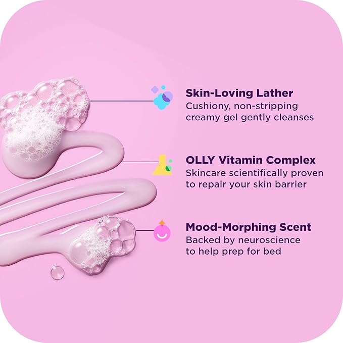 OLLY Renew Body Wash with Vitamin D, Retinol & Botanicals – Nourishing Cleanser - Image 6