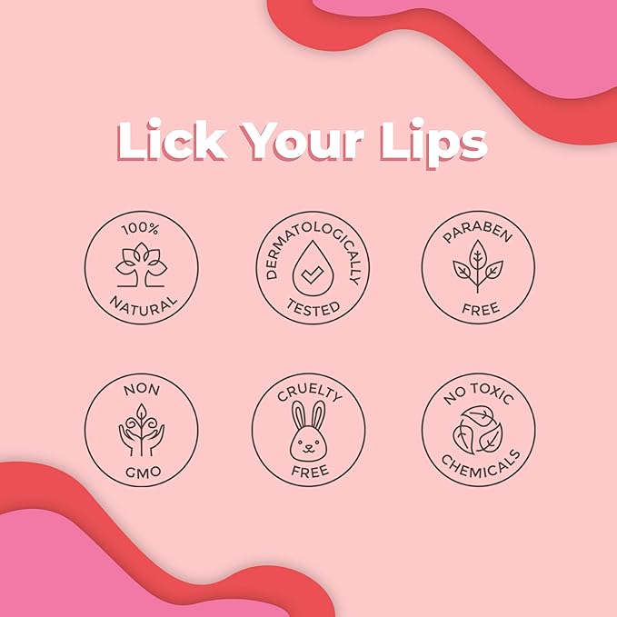 Watermelon Tinted Lip Balm and Strawberry Sugar Lip Scrub Stick Duo - Image 6
