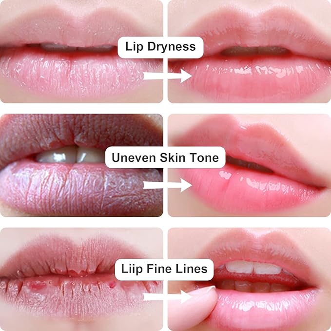 Permotary 30 PCS Collagen Lip Mask Crystal Mouth Care Gel Pads - Image 4