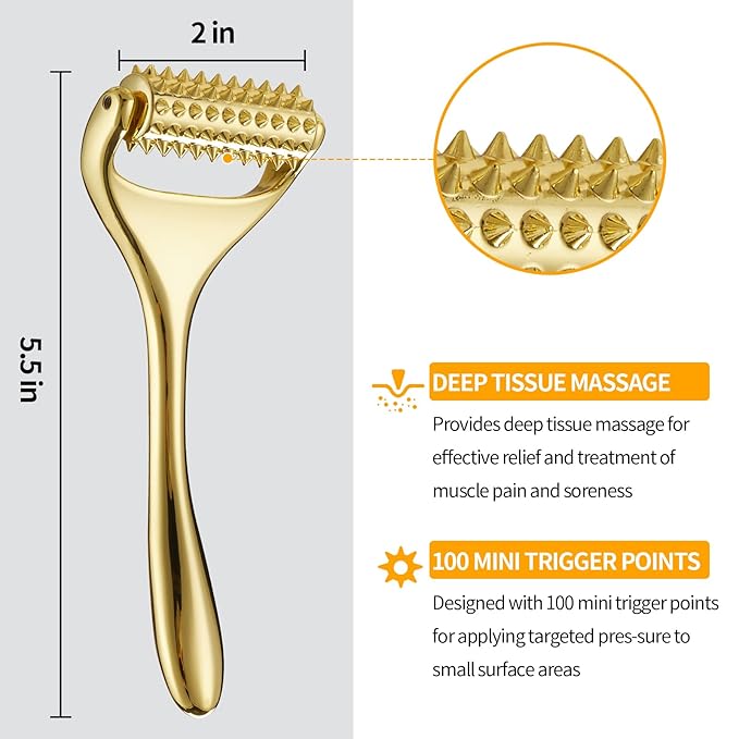 Running man Acupuncture Roller-Skin Care Face Massager, Face Acupressure - Image 5