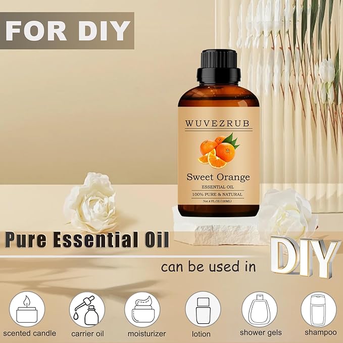 SweetOrange Essential Oils, 120ML Pure and Natural Essential Oil - Image 3