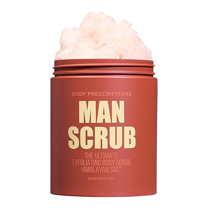 Body Prescriptions Men’s Exfoliating Body Scrub – Ultimate Skin Cleansing Wash by BodyPrescription