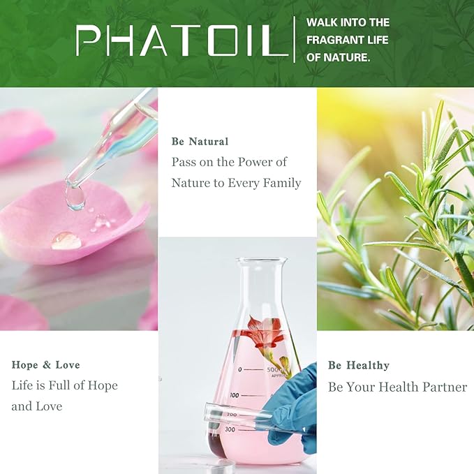 Oregano 3.38fl.oz Essential Oil, PHATOIL Pure Aromatherapy Oils - Image 7