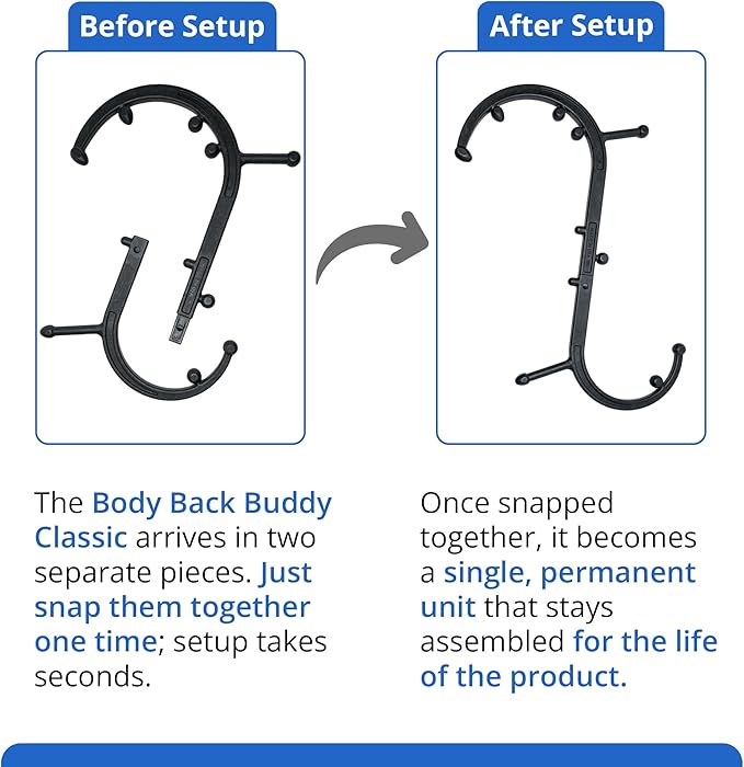 Body Back Buddy Classic USA Made Handheld Massage Cane - Image 4