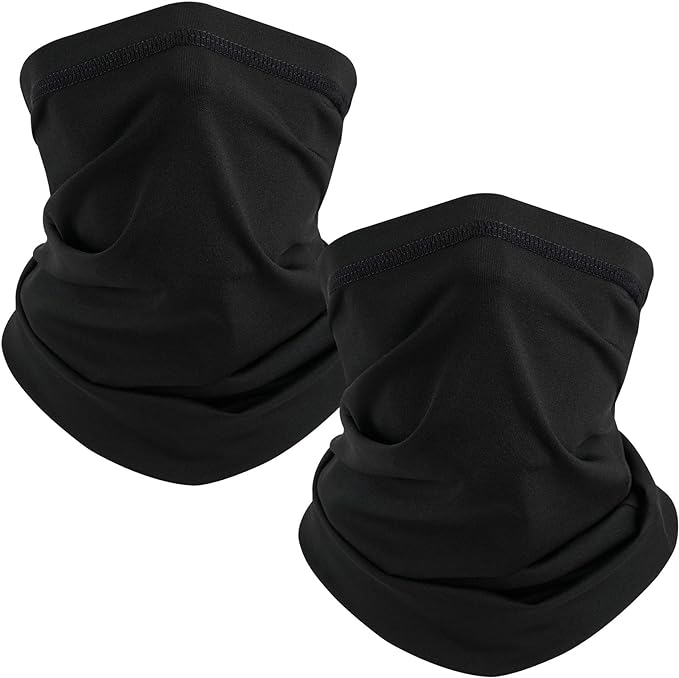 TICONN Neck Gaiter Face Cover Scarf, Neck Warmer Breathable Sun & Wind-proof by TICONN