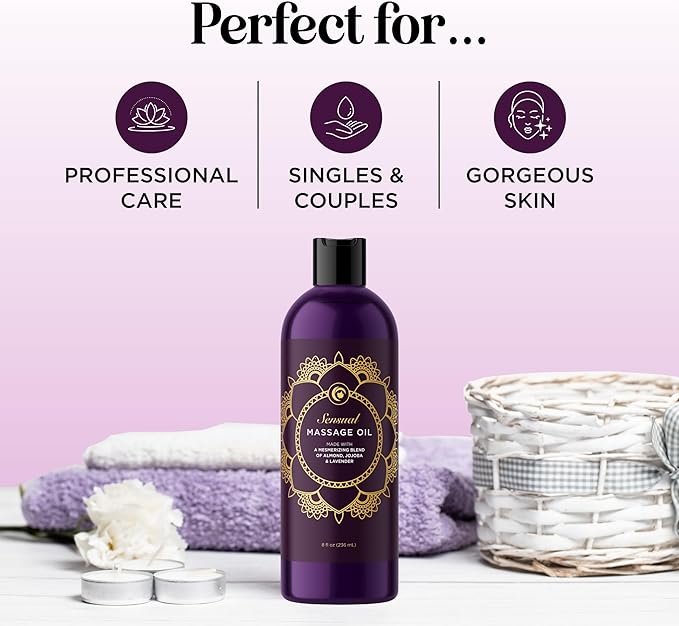 Aromatherapy Sensual Massage Oil - Image 7