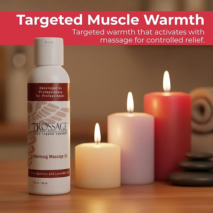 Prossage Heat Warming Relief Massage Oil - Image 2