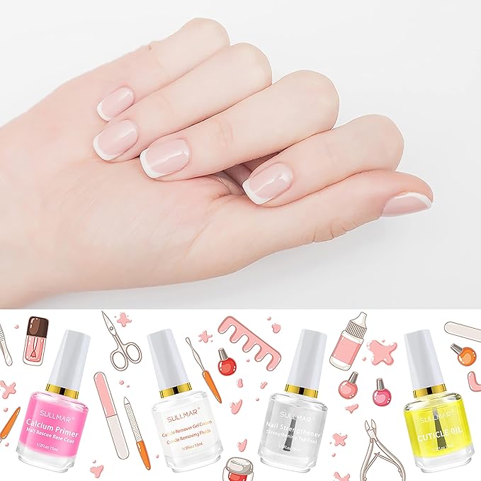 4in1 Nail Hardener Nail Strengthener Nail Rescue Calcium Primer - Image 2