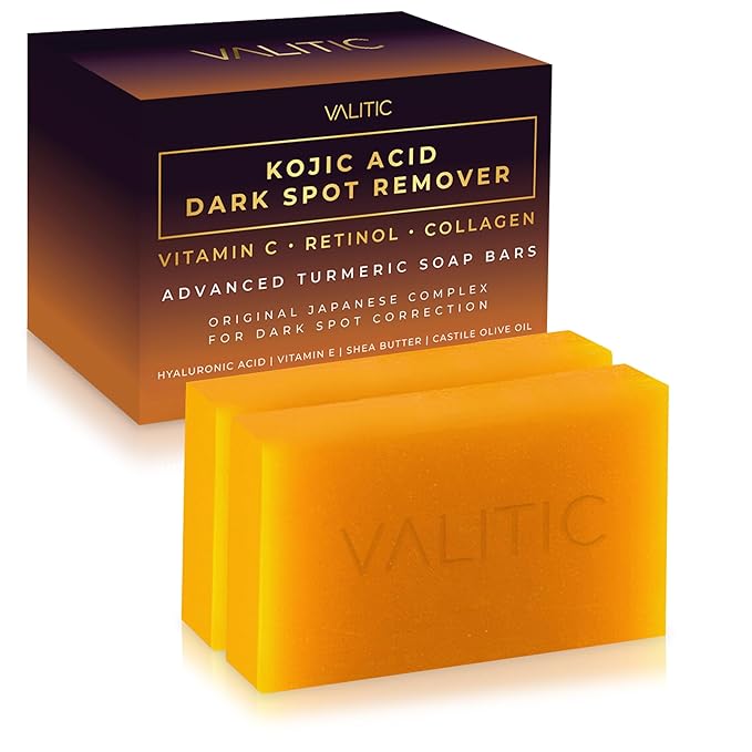 VALITIC Kojic Acid Dark Spot Remover Soap Bars by VALITIC