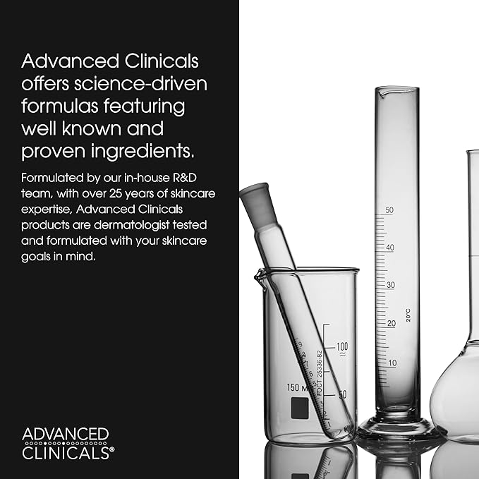 Advanced Clinicals Exfoliating 10% Glycolic Acid Serum - Image 8