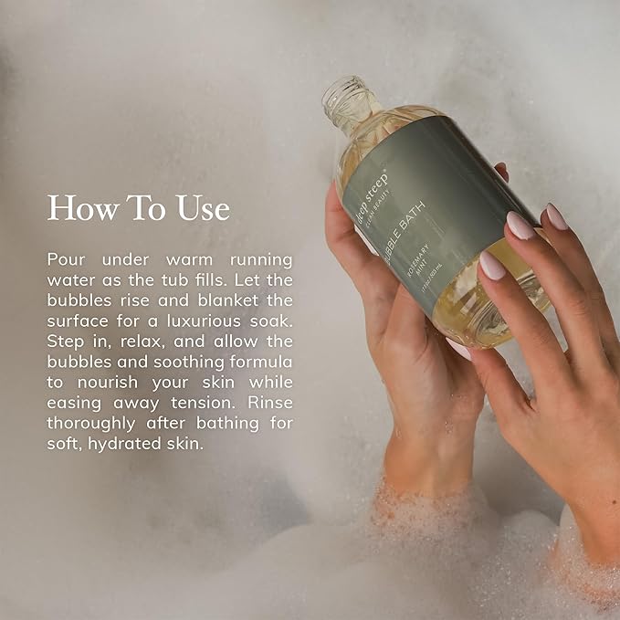 Deep Steep Vanilla Coconut Bubble Bath - Image 7