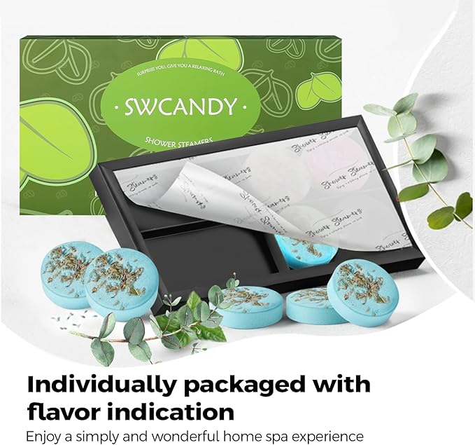 SWCANDY Shower Steamers Aromatherapy Birthday Gifts - Image 2