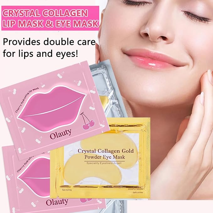 30 Pairs Lip Mask & Eye Mask, Under Eye Patches - Image 6