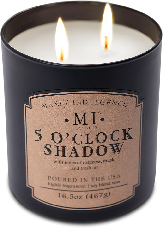 Manly Indulgence 5 O'Clock Shadow Scented Candle - Image 3