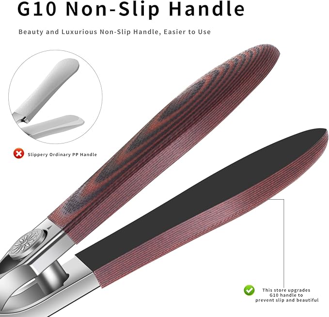 Professional Stainless Steel Cuticle Nippers - Image 3