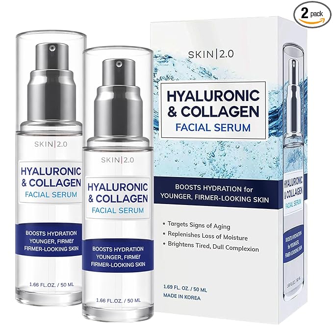 Skin 2.0 Hyaluronic Acid & Collagen Face Serum by Skin20