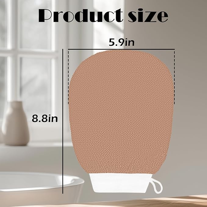 Ultra Thin Version Exfoliating Glove-Remove Unnecessary Dead Skin and - Image 4