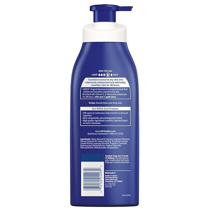 NIVEA Original Moisture Body Lotion - Image 9
