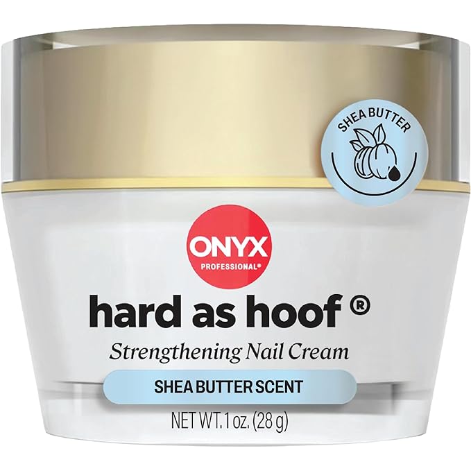 Onyx Professional Hard as Hoof Nail Strengthening Cream, Shea Butter Scent by OnyxProfessional