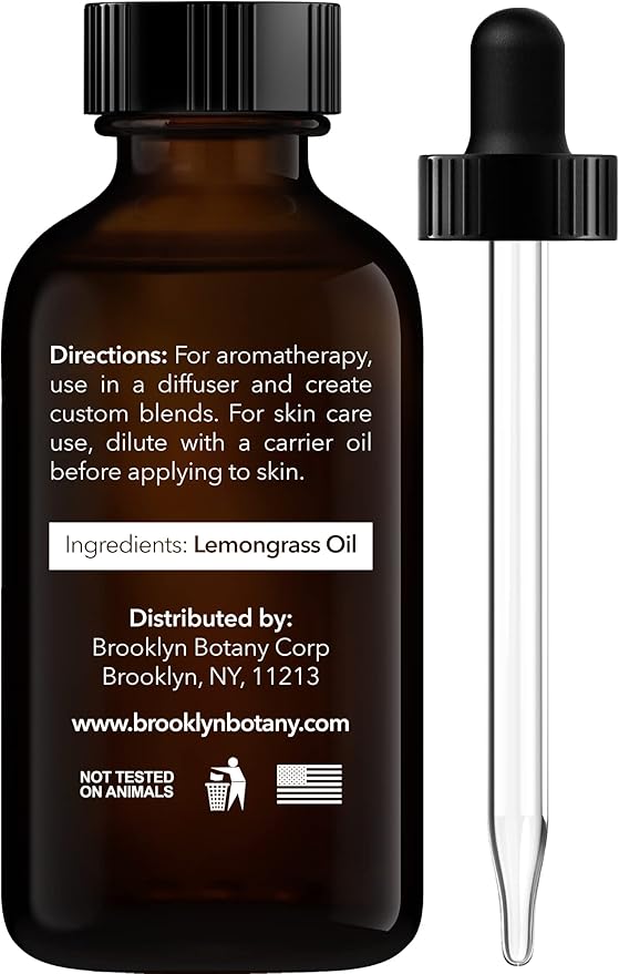 Brooklyn Botany Lemongrass Essential Oil - Image 3