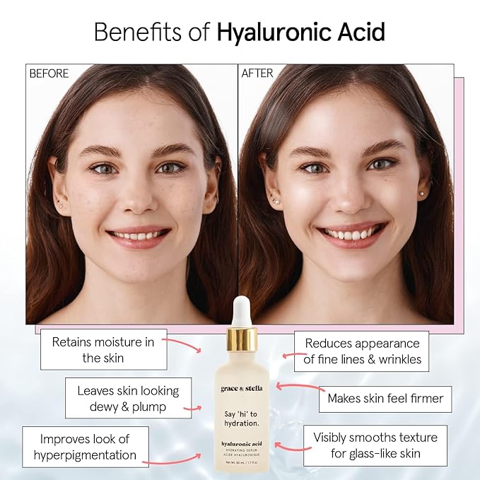grace & stella Award Winning Hyaluronic Acid Serum Hyaluronic Acid Serum - Image 3