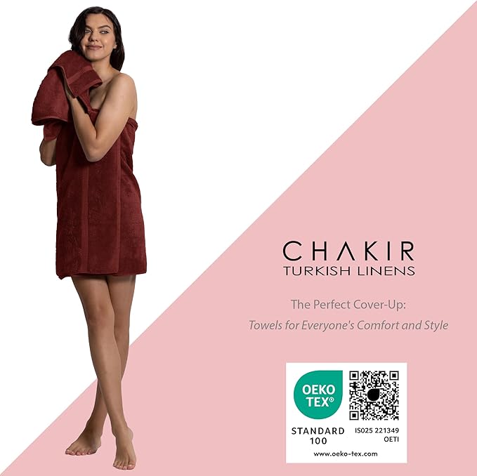 Chakir Turkish Linens | Hotel & Spa Quality 100% Cotton Premium Turkish Towels - Image 5