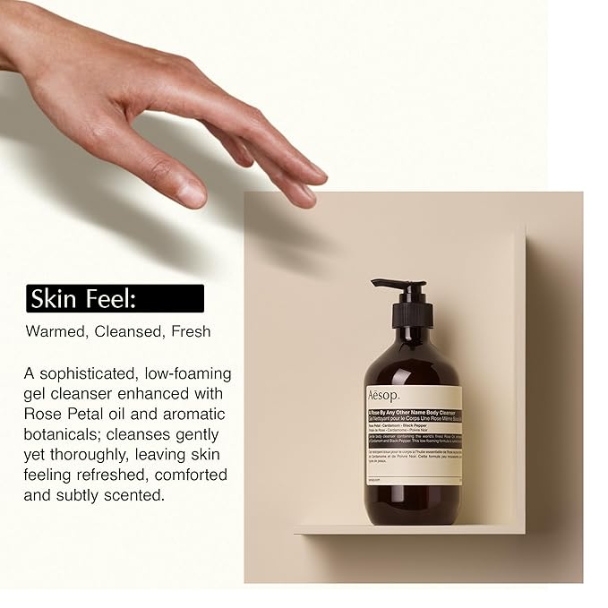Aesop A Rose By Any Other Name Body Cleanser | Gentle Botanical Cleanser - Image 6