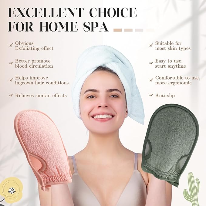 Gilprop 3 Pcs Korean Exfoliating Gloves - Image 5