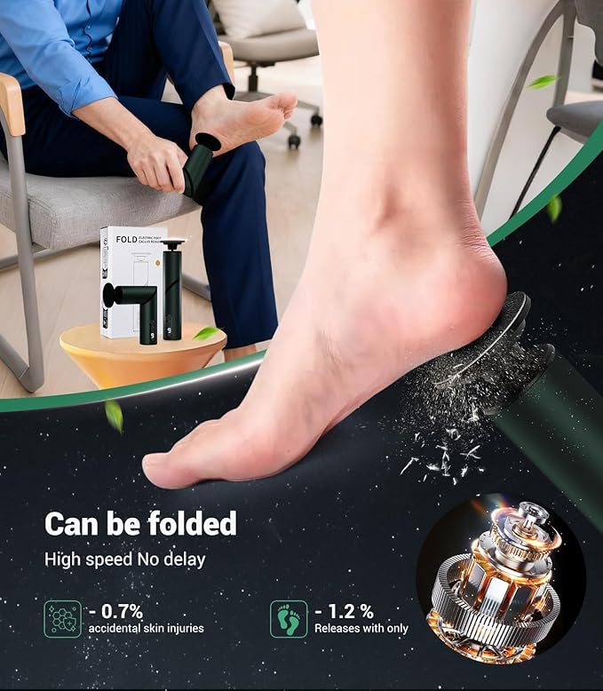 5-in-1 Professional Electric Callus Remover, Removes 99.92% of Calluses in 3 - Image 4