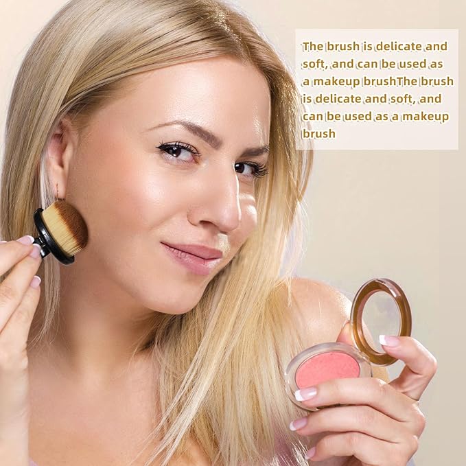 4Packs Nail Dust Cleaning Brush Ring, Soft Brushes - Image 6