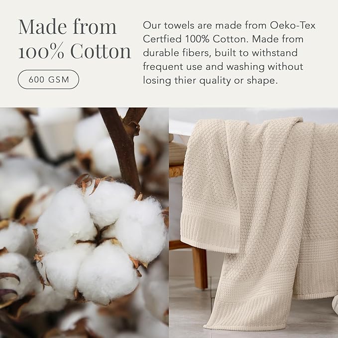 NY Loft 6-Piece Cotton Towel Set - Image 4