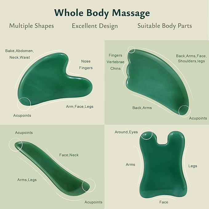 Rena Chris Guasha Massage Tool, Guasha Board - Image 5