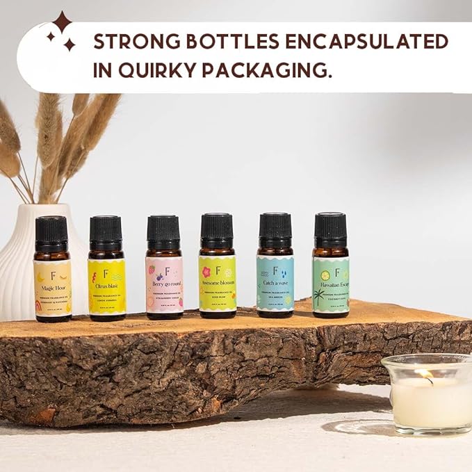 Folkulture Summer Essential Oil Set of 6 | Lemon Essential Oils - Image 8