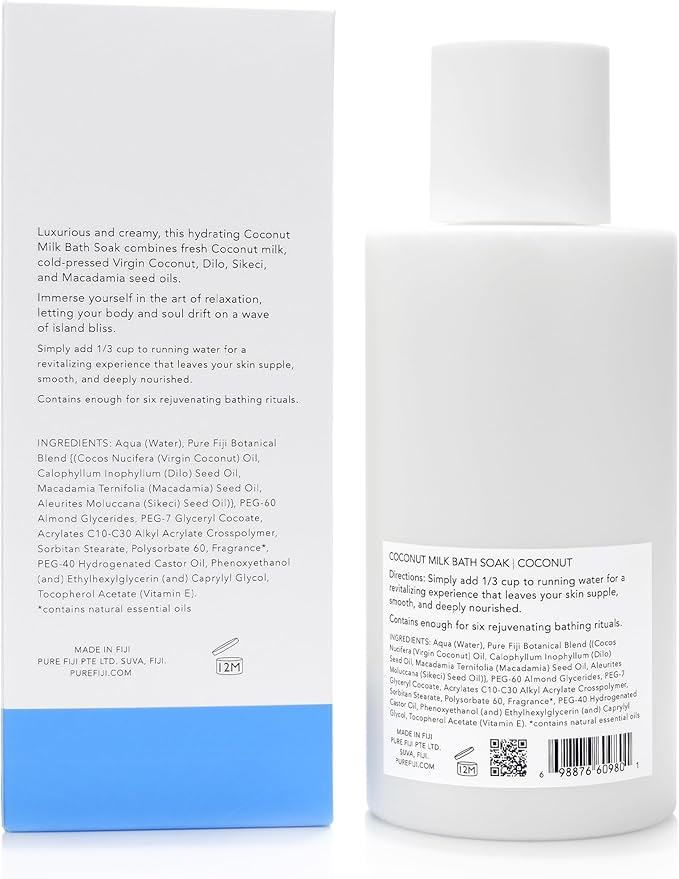 Pure Fiji Coconut Milk Bath Soak - Image 2