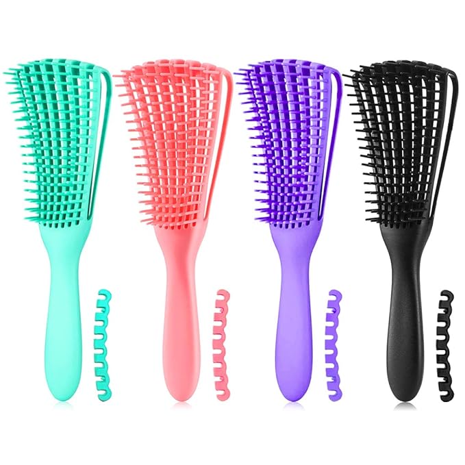 Detangling Hair Brush for Afro America/African Hair Textured 3a to 4c, Knots - Image 7