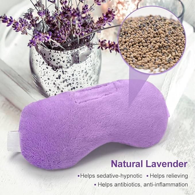 Umisleep Lavender Eye Mask, Aromatherapy Weighted Sleep Mask - Image 4