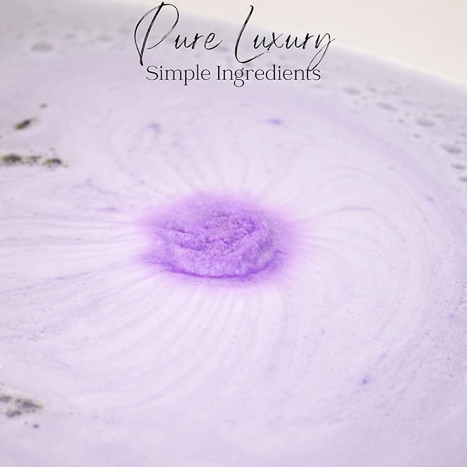 EvolutionUSA 3 Lavender Dreams Bath Bombs - Image 8