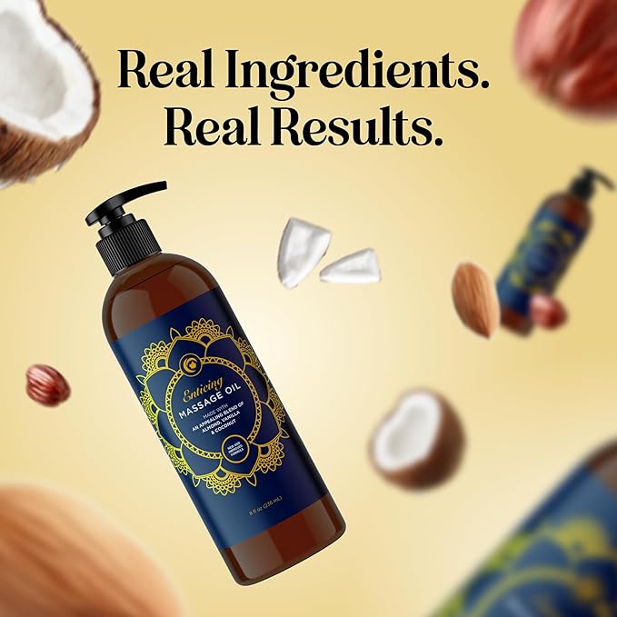 Luxurious Vanilla Massage Oil for Couples - Image 11