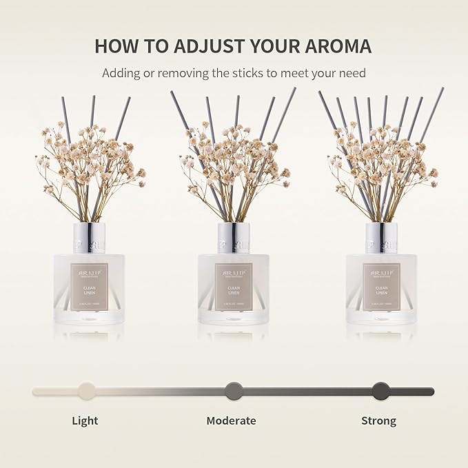 Airkeep Reed Diffuser Set, 3.38 fl oz - Image 7