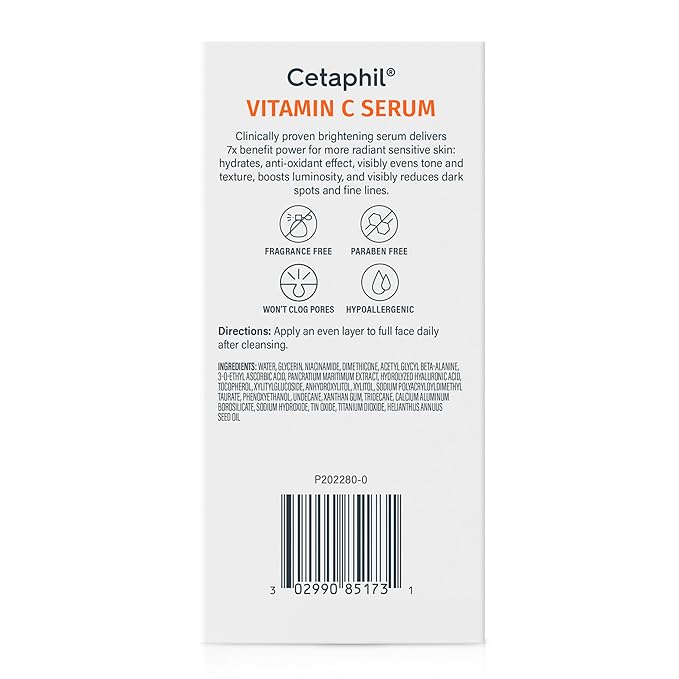Cetaphil Vitamin C Serum, Visibly Reduces Look of Dark Spots and - Image 2